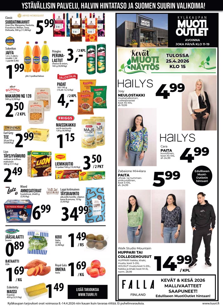 Tuuri Tuuri tarjouslehti sivu 8